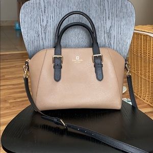 Kate Spade light brown/black bag